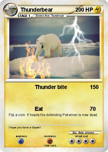 Pokemon Thunderbear