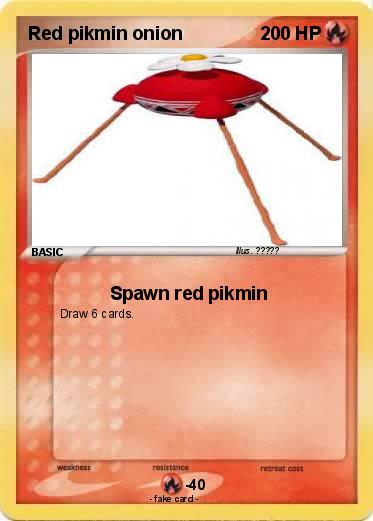 Pokemon Red pikmin onion