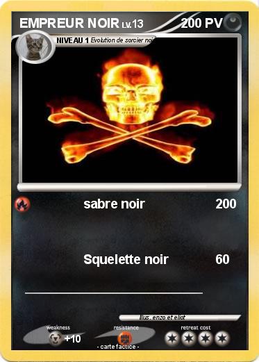 Pokemon EMPREUR NOIR