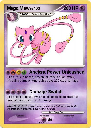 Pokemon Mega Mew