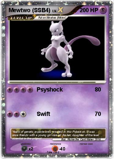 Pokemon Mewtwo (SSB4)