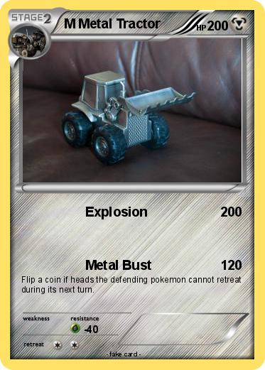Pokemon M Metal Tractor