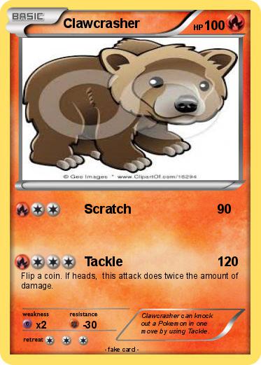 Pokemon Clawcrasher