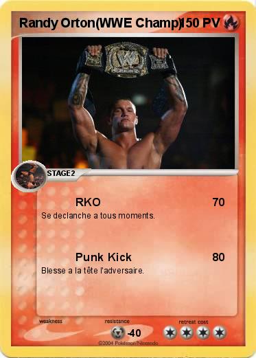 Pokemon Randy Orton(WWE Champ)