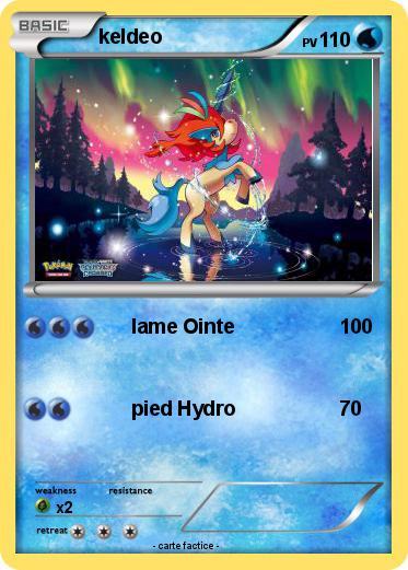 Pokemon keldeo
