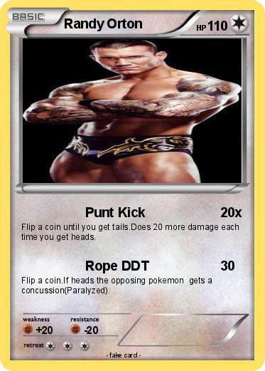 Pokemon Randy Orton