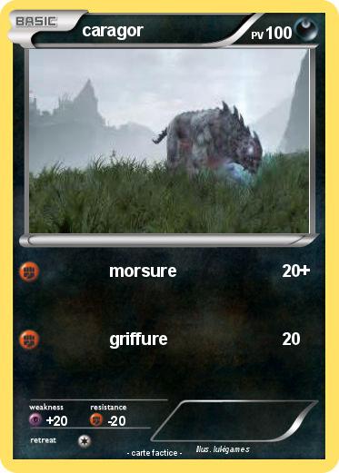 Pokemon caragor