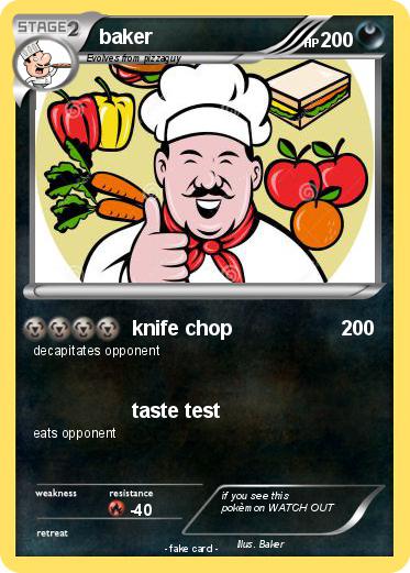 Pokemon baker