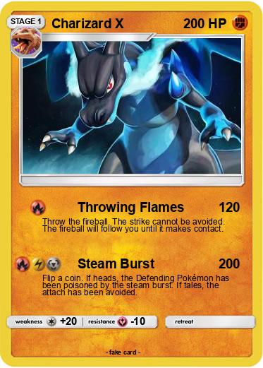 Pokemon Charizard X