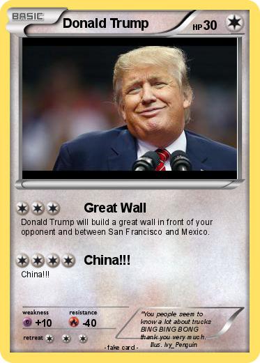 Pokemon Donald Trump