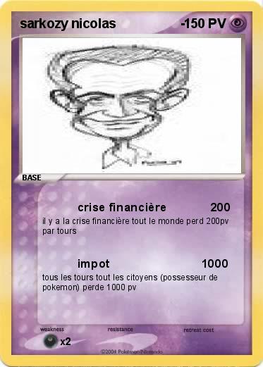 Pokemon sarkozy nicolas                  -
