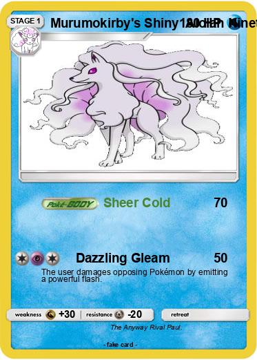 Pokemon Murumokirby's Shiny  Alolan Ninetales