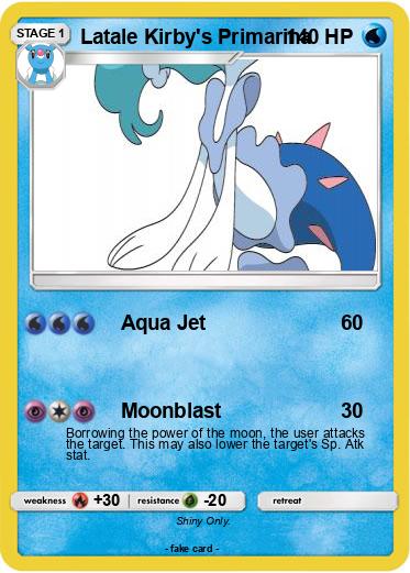Pokemon Latale Kirby's Primarina