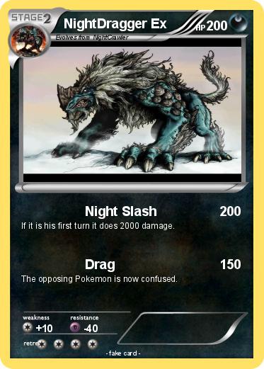 Pokemon NightDragger Ex