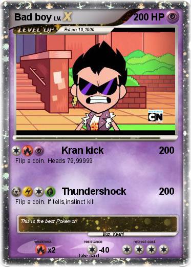 Pokemon Bad boy