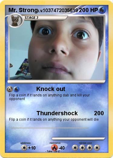 Pokemon Mr. Strong