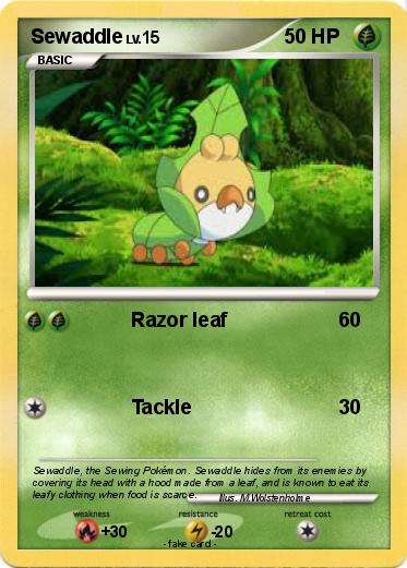 Pokemon Sewaddle