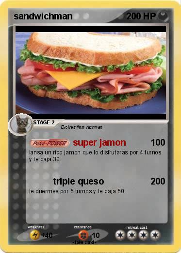Pokemon sandwichman