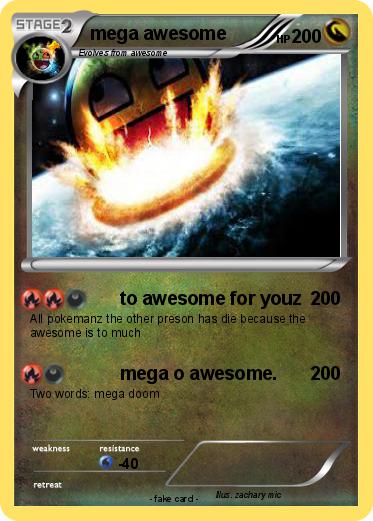Pokemon mega awesome