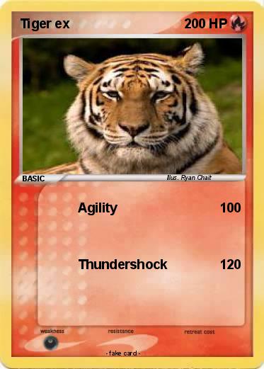 Pokemon Tiger ex