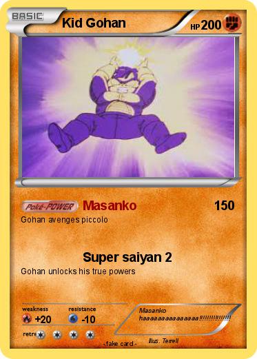 Pokemon Kid Gohan