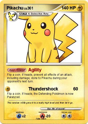 Pokemon Pikachu