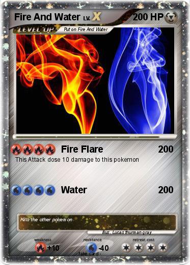 Pokemon Fire And Water