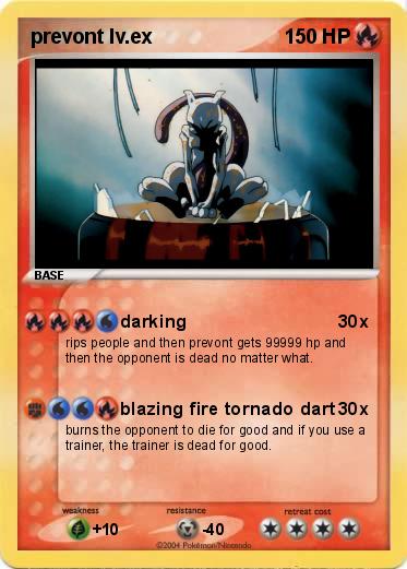 Pokemon prevont lv.ex