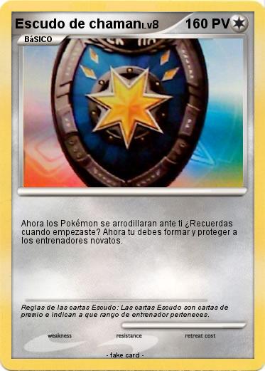Pokemon Escudo de chaman