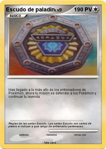 Pokemon Escudo de paladín