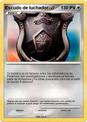 Pokemon Escudo de luchador