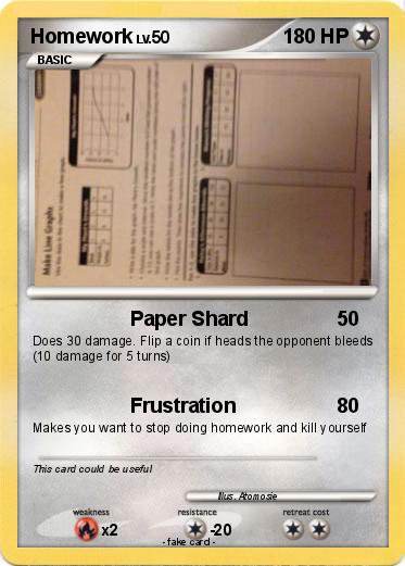 Pokemon Homework