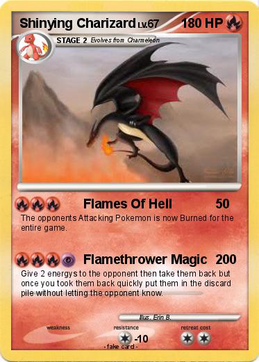 Pokemon Shinying Charizard
