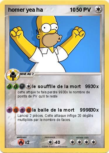 Pokemon homer yea ha                  10