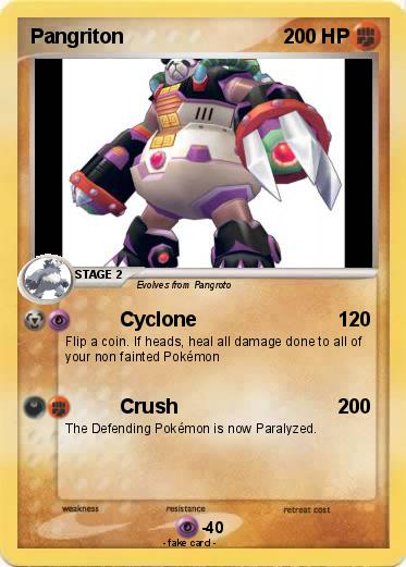 Pokemon Pangriton
