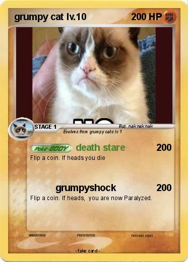 Pokemon grumpy cat lv.10