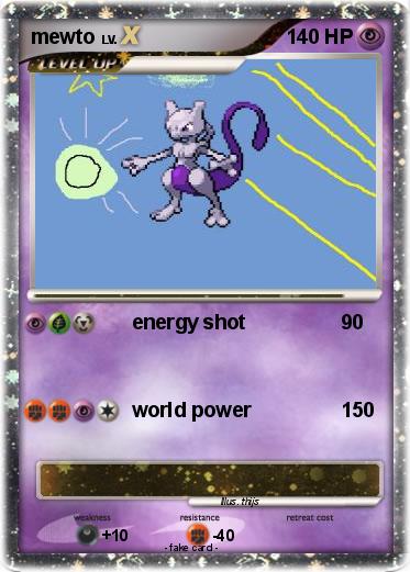 Pokemon mewto