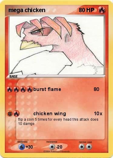 Pokemon mega chicken