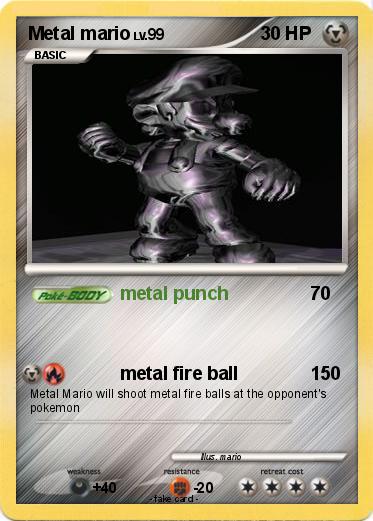 Pokemon Metal mario