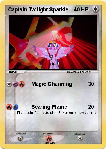 Pokemon Captain Twilight Sparkle