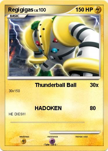 Pokemon Regigigas