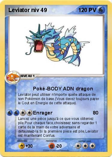 Pokemon Leviator niv 49                                   