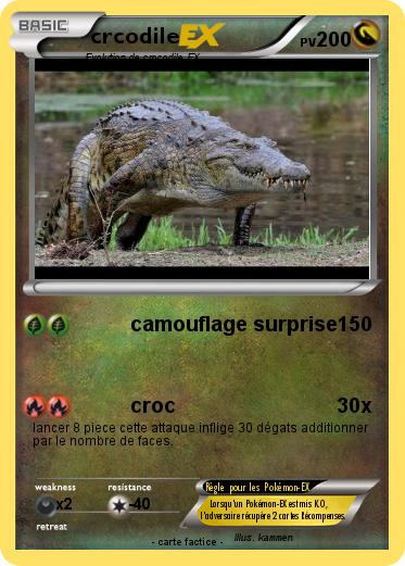 Pokemon crcodile