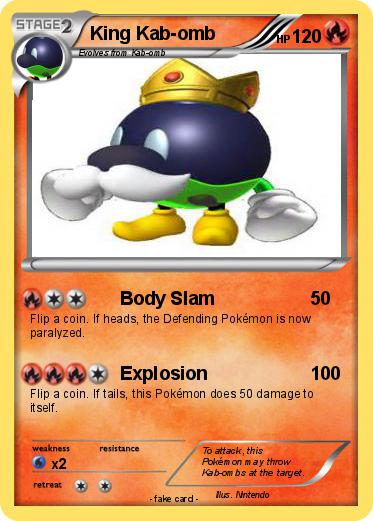 Pokemon King Kab-omb