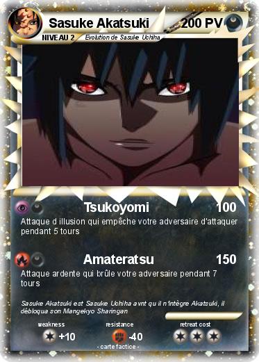 Pokemon Sasuke Akatsuki