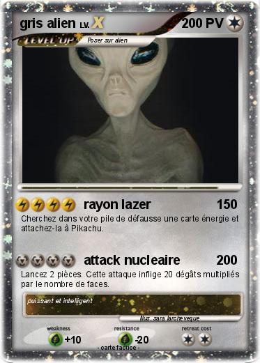 Pokemon gris alien