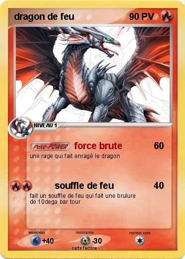 Pokemon dragon de feu
