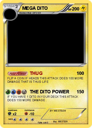 Pokemon MEGA DITO