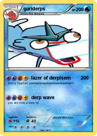 Pokemon gariderps