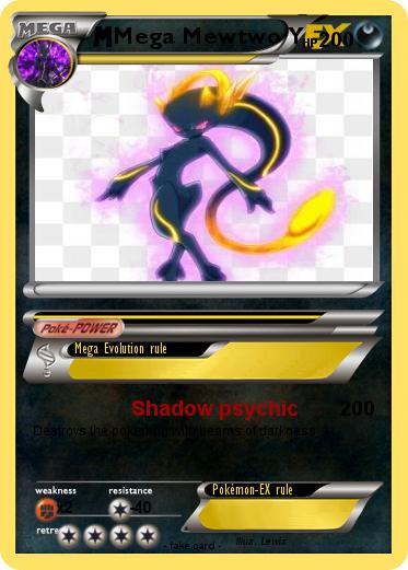 Pokemon Mega Mewtwo Y